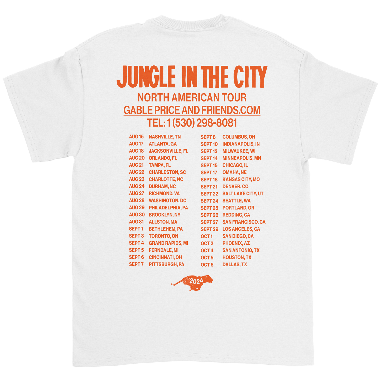 Logo Tour Dates Tee