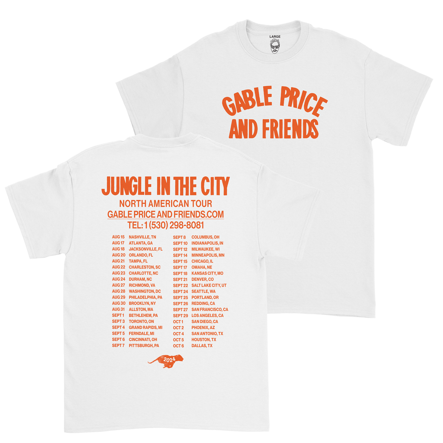 Logo Tour Dates Tee